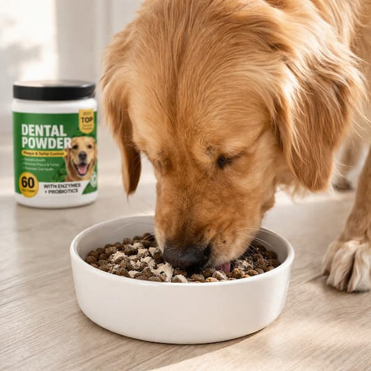 Limpiador Dental para Perros en Polvo