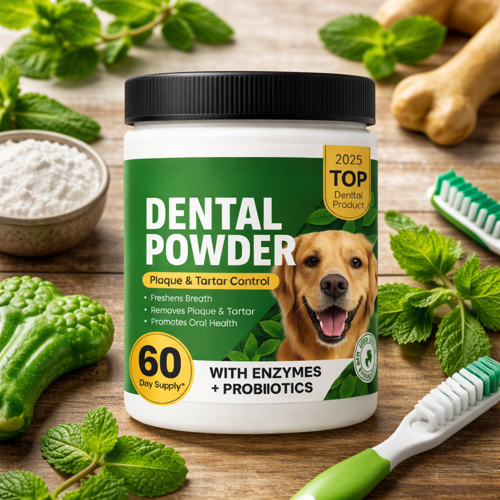 Dental Powder Limpiador Dental Mascotas
